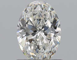 1.00 ct Oval Natural Diamond : G / SI1