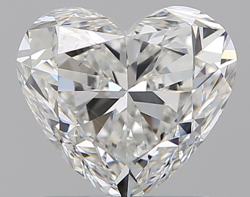 1.20 ct Heart Shape Natural Diamond : G / SI1