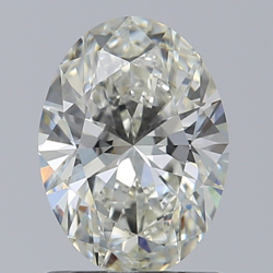 1.01 ct Oval Diamond : J / VVS2