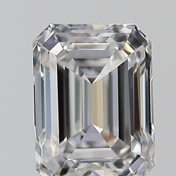 0.90 ct Emerald Cut Diamond : F / SI2