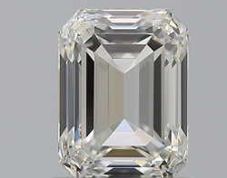 1.20 ct Emerald Cut Natural Diamond : H / VS1