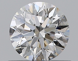 0.59 ct Round Natural Diamond : F / VS2