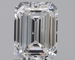 1.03 ct Emerald Cut Natural Diamond : E / SI1