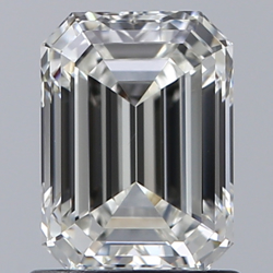 1.03 ct Emerald Cut Diamond : H / VS1