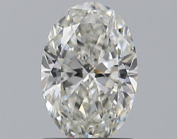 0.96 ct Oval Natural Diamond : H / VS2