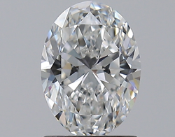 1.30 ct Oval Natural Diamond : F / VS1