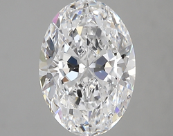 1.55 ct Oval Natural Diamond : D / VS1