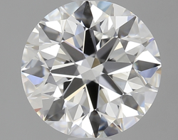 1.71 ct Round Natural Diamond : F / VS2