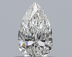 0.40 ct Pear Shape Natural Diamond : G / VS2