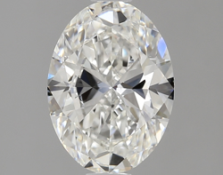 1.50 ct Oval Natural Diamond : G / VS2