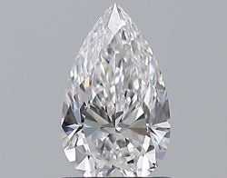 0.80 ct Pear Shape Natural Diamond : D / SI1