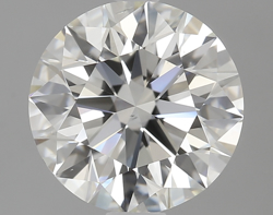 1.70 ct Round Natural Diamond : I / SI1